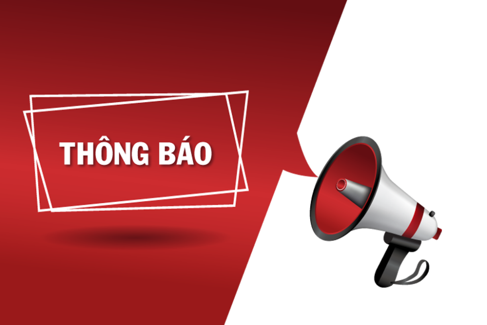 THÔNG BÁO: Về việc tổ chức đánh giá luận án tiến sĩ cấp Trường