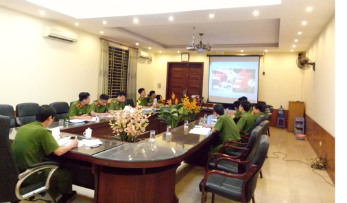 Nghiệm thu chuyên đề nghiên cứu khoa học, sáng kiến giáo viên Khoa Tự động và phương tiện kỹ thuật phòng cháy, chữa cháy, cứu nạn, cứu hộ năm học 2016 – 2017