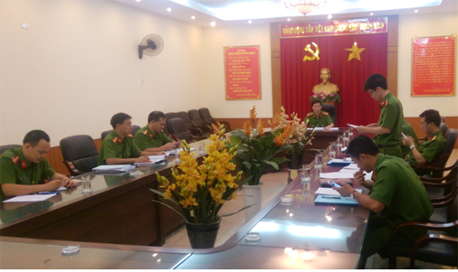 Trường Đại học PCCC tổ chức thẩm định, nghiệm thu giáo trình, tài liệu dạy học