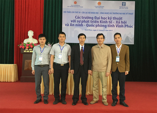 Đoàn đại biểu Trường Đại học PCCC tham dự Hội thảo Câu lạc bộ Khoa học - Công nghệ các trường Đại học kỹ thuật lần thứ 50