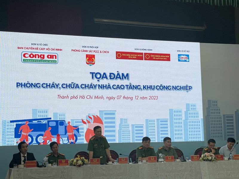 Tọa đàm “Phòng cháy chữa cháy nhà cao tầng, khu công nghiệp”