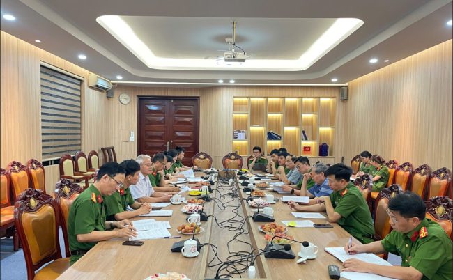Khoa Cơ sở ngành PCCC tổ chức Hội thảo khoa học về “Từ điển nghiệp vụ PCCC và CNCH” nhóm Cơ sở ngành PCCC